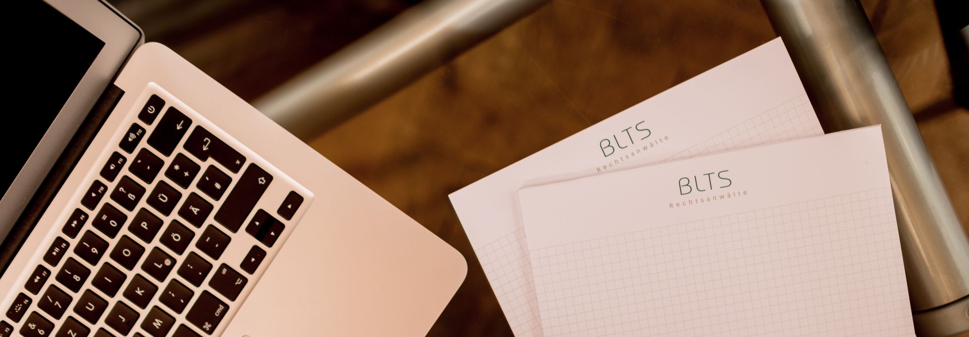 Arbeitsplatz in der Kanzlei BLTS